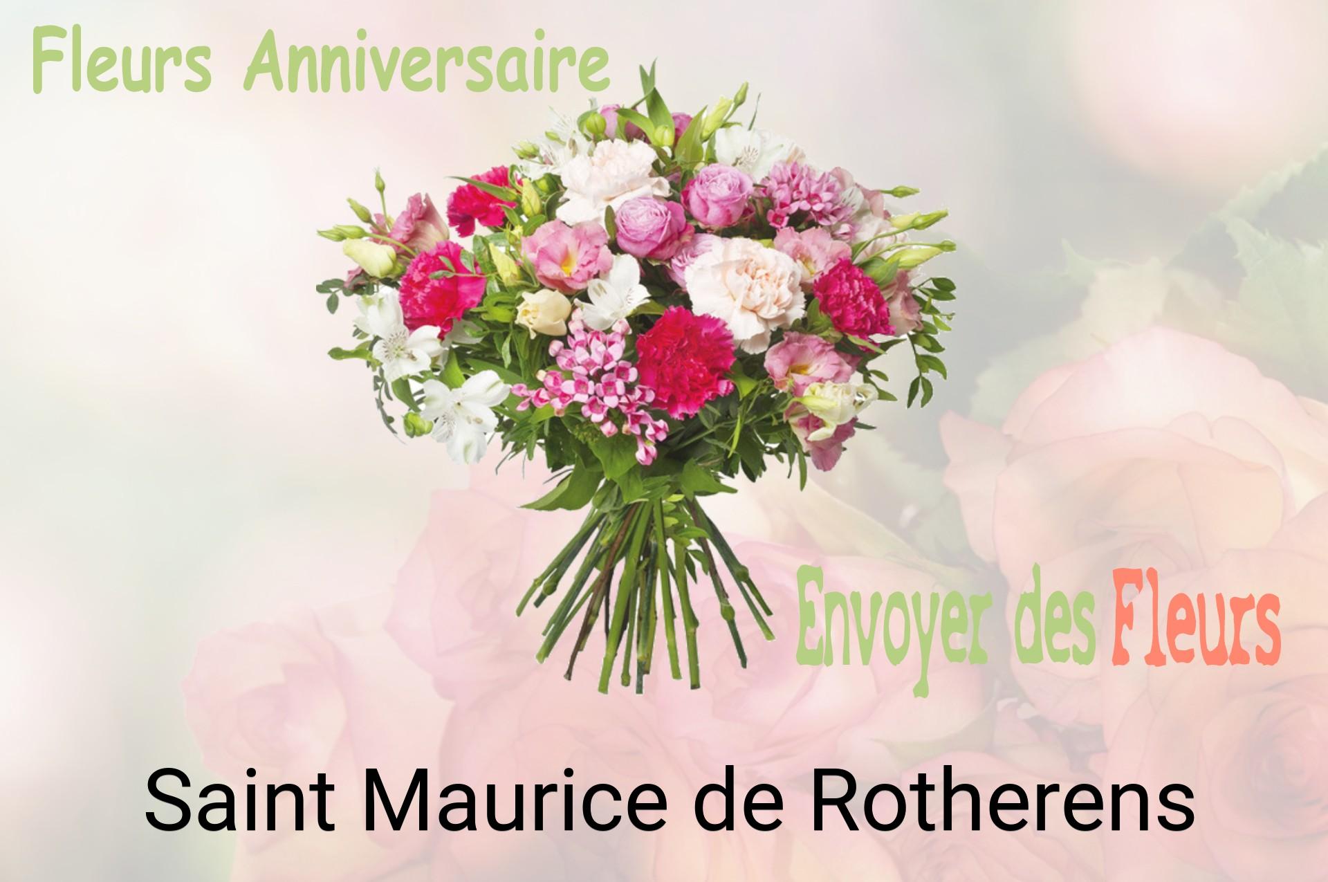 Bouquet de fleurs d’anniversaire livré à Saint-Maurice-de-Rotherens
